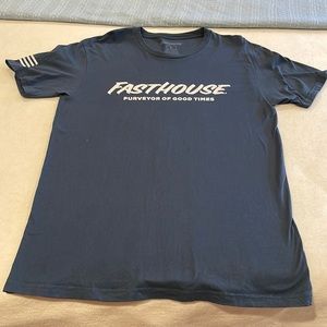 Fasthouse Tee. Blue. Large